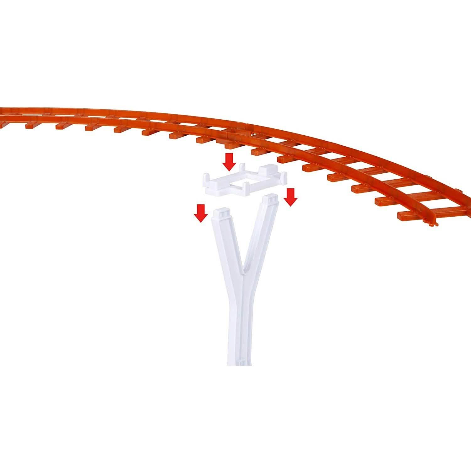 52-Piece Set: Santa's Choo Choo Electric Train with Working Light and Sound Toys & Hobbies - DailySale