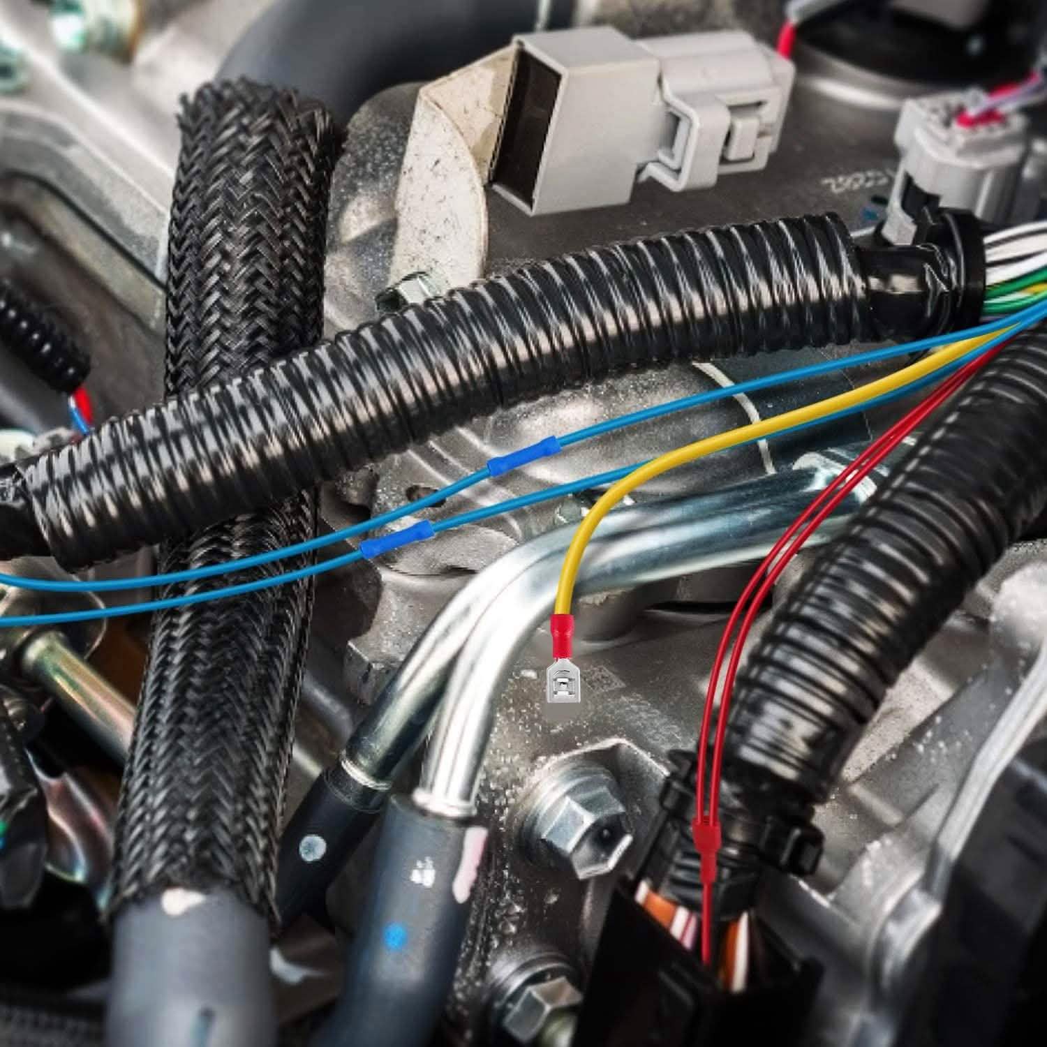 520-Pieces: Insulated Electrical Wire Splice Terminal Household Batteries & Electrical - DailySale