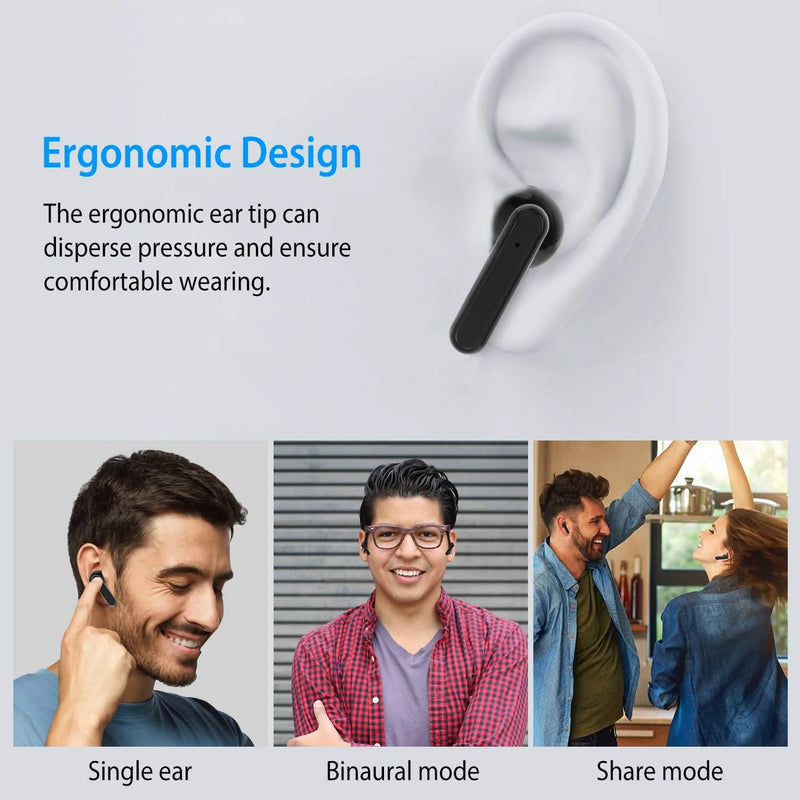 5.3 TWS Wireless Earbuds Touch Control Headphone Headphones - DailySale