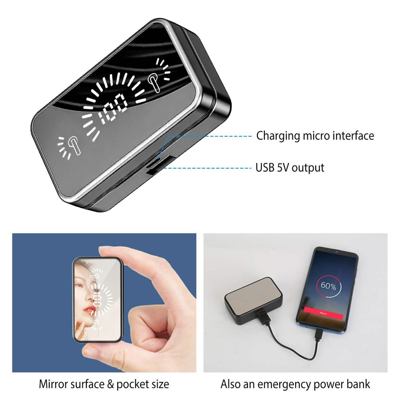 5.3 TWS Wireless Earbuds Touch Control Headphone Headphones - DailySale