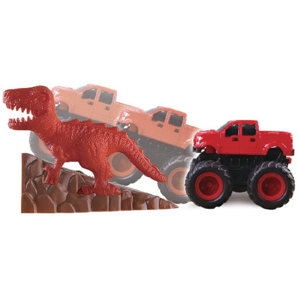 54-Piece: Monster Truck Mayhem Friction Play Set - 2-Pack Ford Toys & Hobbies - DailySale