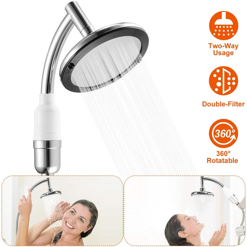 5.5-Inch High Pressure Shower Head Bath - DailySale
