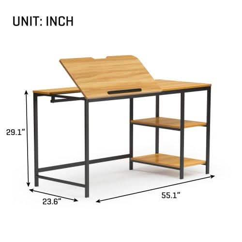 55" Multi-Function Drafting Table Furniture & Decor - DailySale