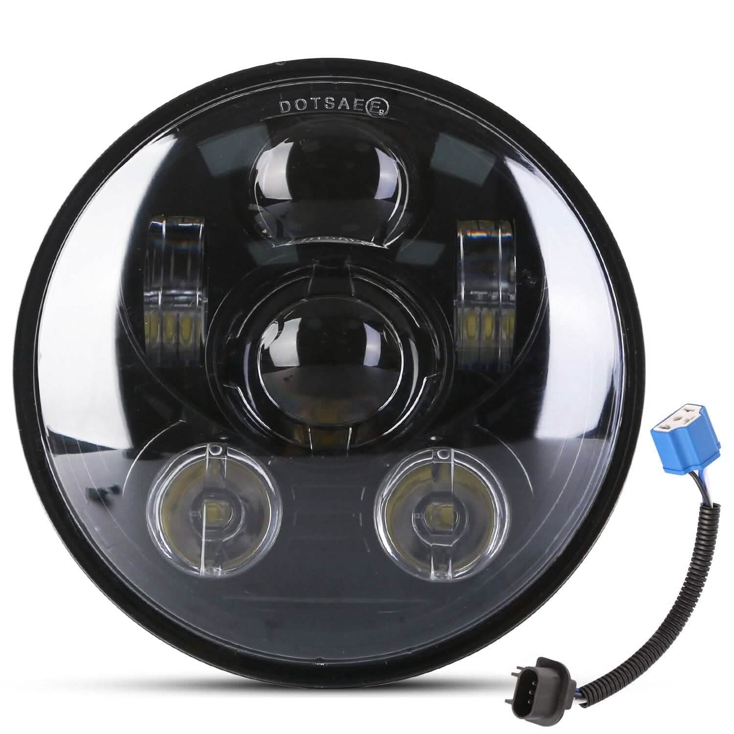 5.75-Inch LED Motorcycle Headlight Sports & Outdoors - DailySale