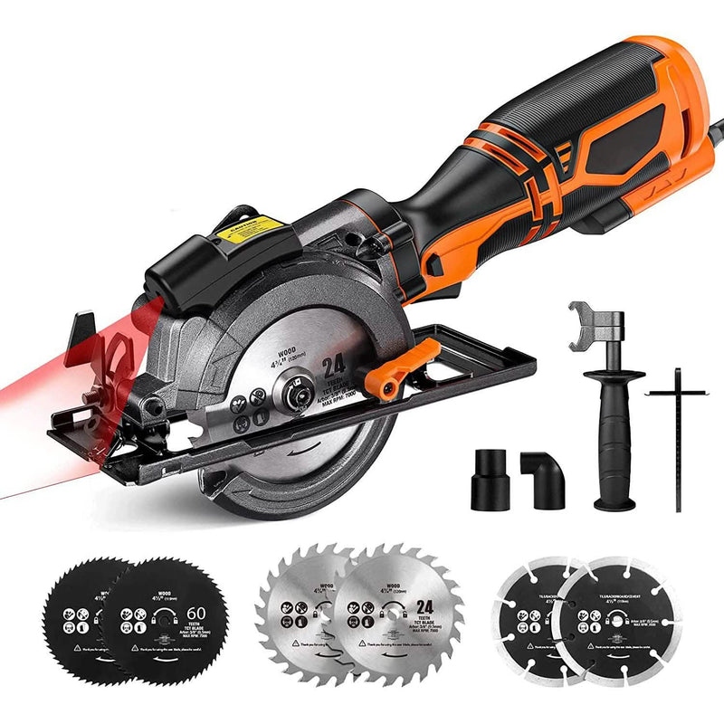 5.8A 3500RPM Mini Circular Saw Household Appliances - DailySale