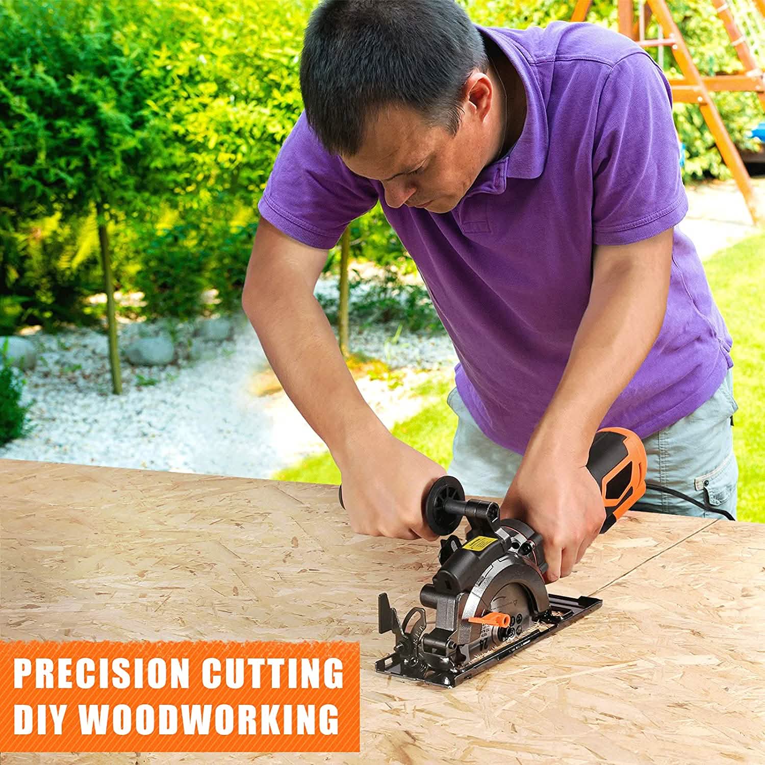 5.8A 3500RPM Mini Circular Saw Household Appliances - DailySale