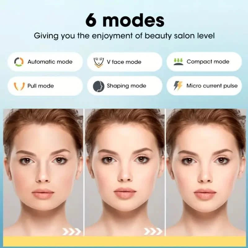 6-Mode 12-Speed Rechargeable V-Face Instrument Beauty & Personal Care - DailySale