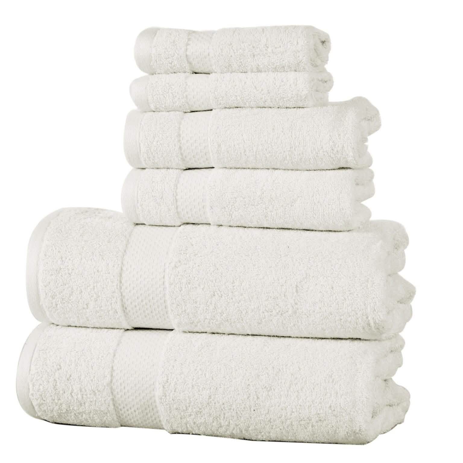 6-Pack: 100% Cotton Towel Set - Assorted Colors Home Essentials - DailySale