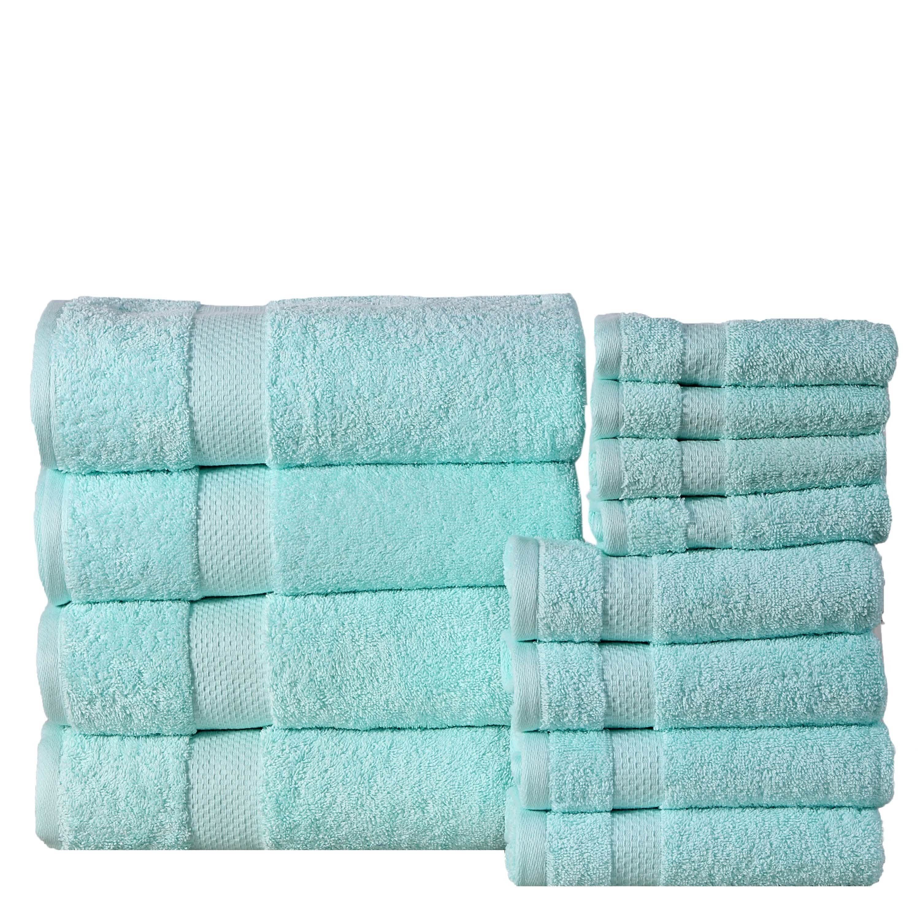 6-Pack: 100% Cotton Towel Set - Assorted Colors Home Essentials - DailySale