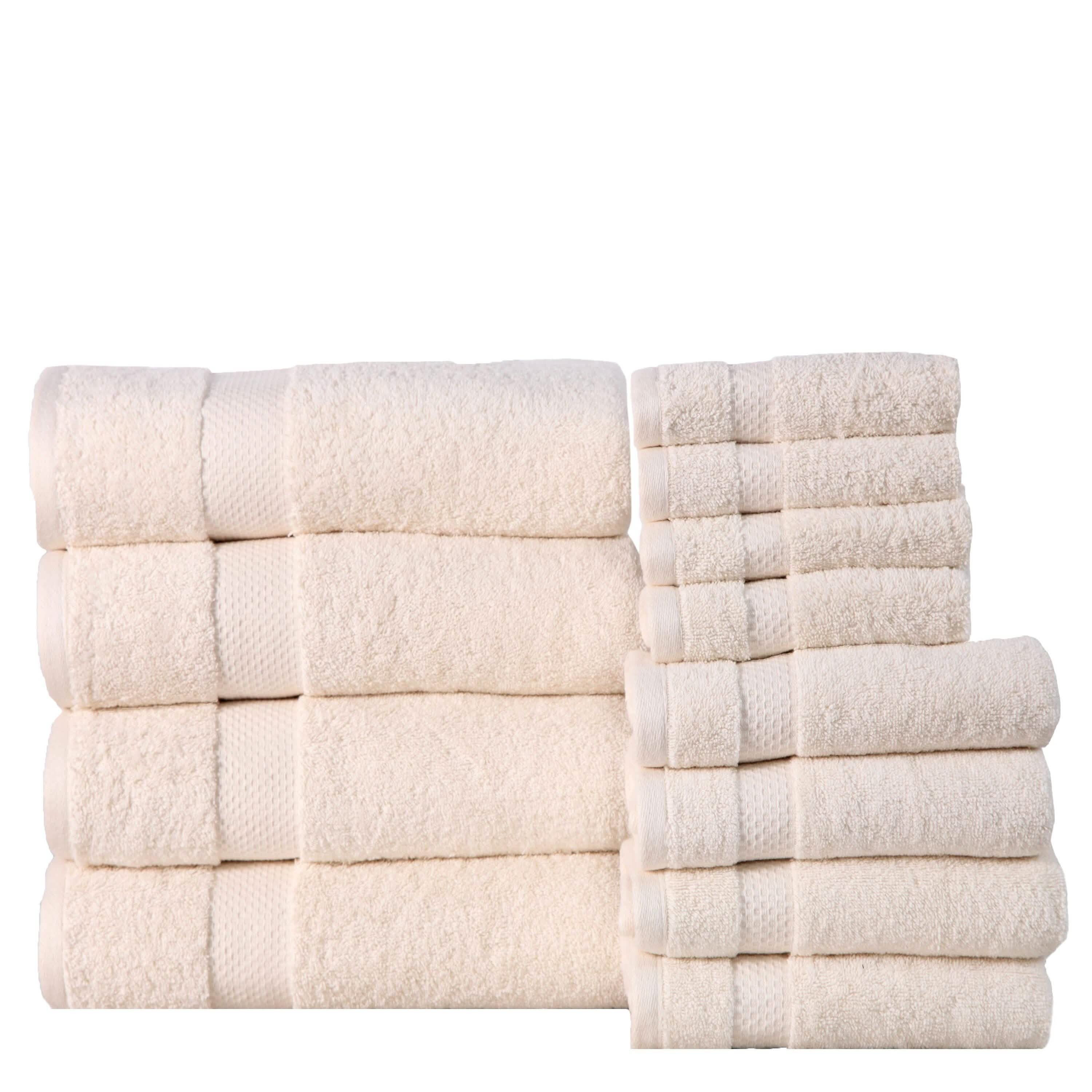 6-Pack: 100% Cotton Towel Set - Assorted Colors Home Essentials - DailySale