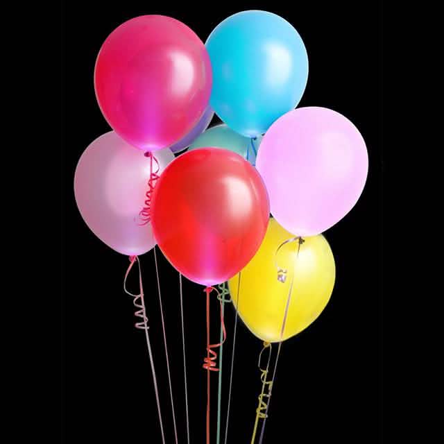 6-Pack: 6 Color LED Balloons Toys & Games - DailySale