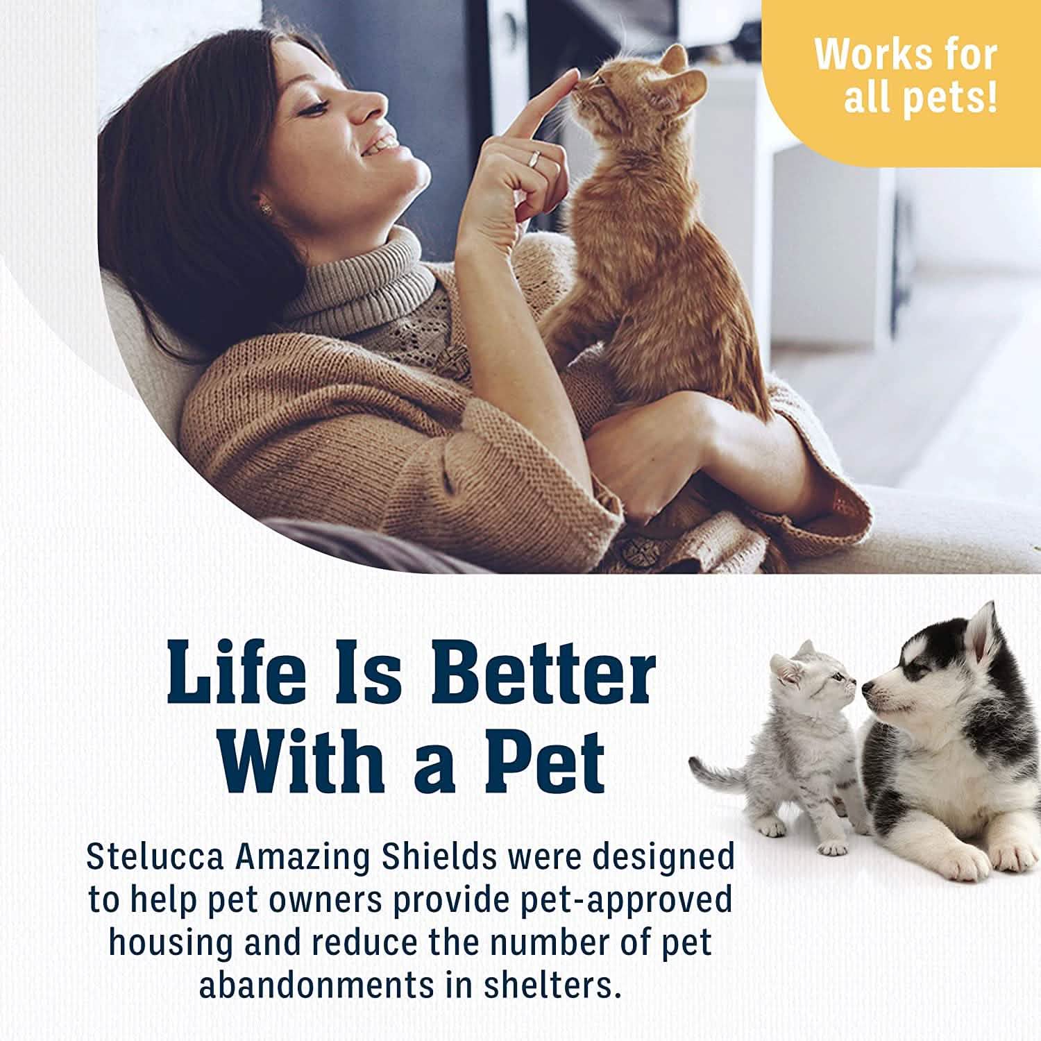 6-Pack: Amazing Shields Cat Scratch Deterrent Furniture & Decor - DailySale