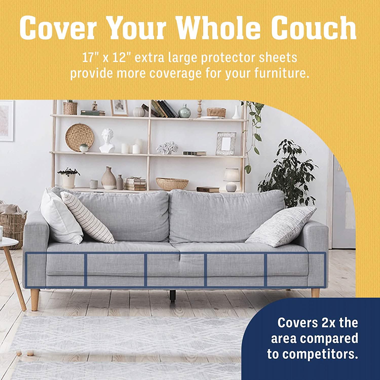 6-Pack: Amazing Shields Cat Scratch Deterrent Furniture & Decor - DailySale