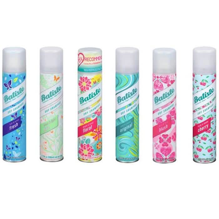 6Pack Batiste Dry Shampoo