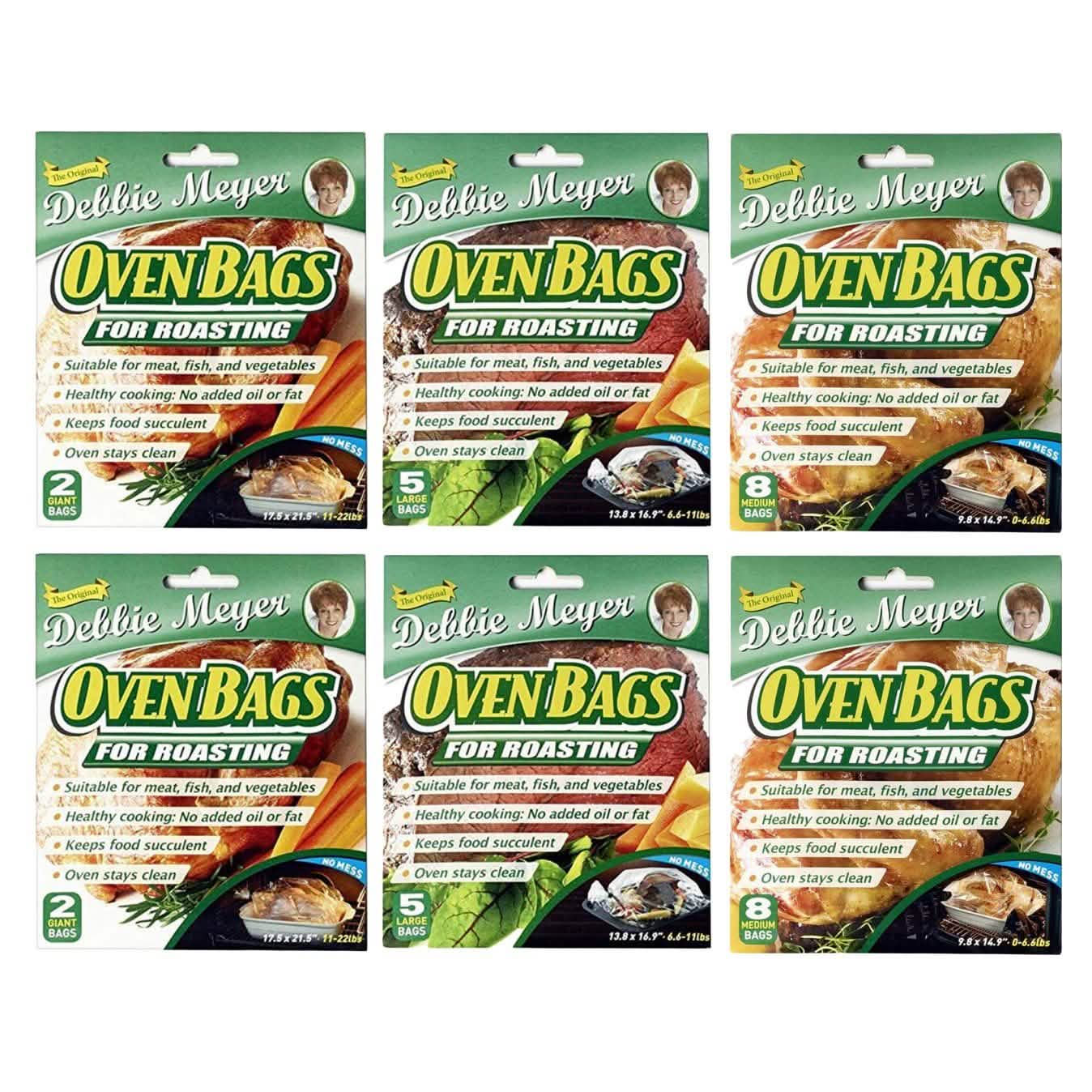 6-Pack: Debbie Meyer Oven Bag Variety Pack Kitchen & Dining - DailySale