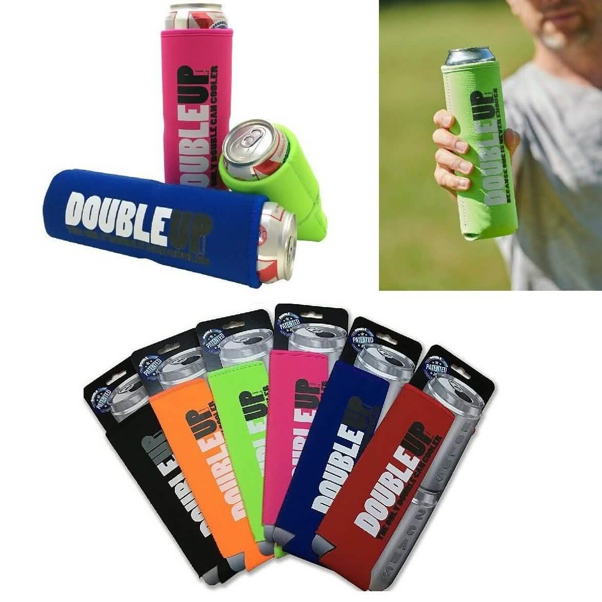 6-Pack: DoubleUp Double Can Cooler Sports & Outdoors - DailySale