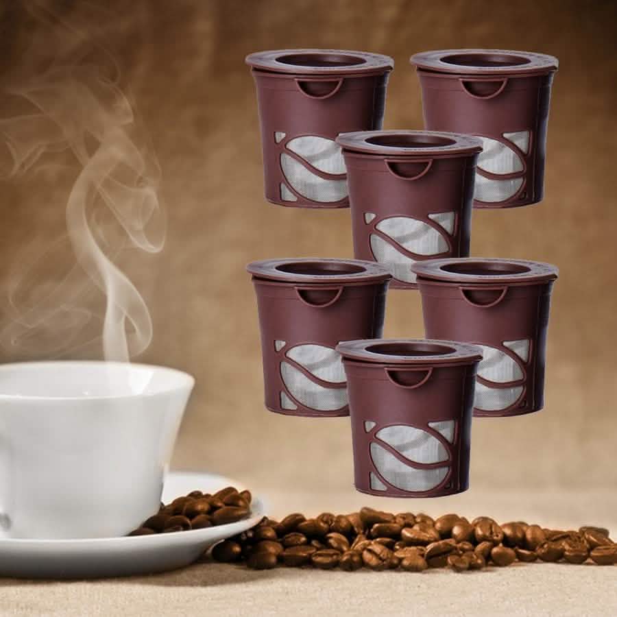 6-Pack: Handy Coffee Cups Reusable Single Cup Coffee Pods Kitchen Essentials - DailySale