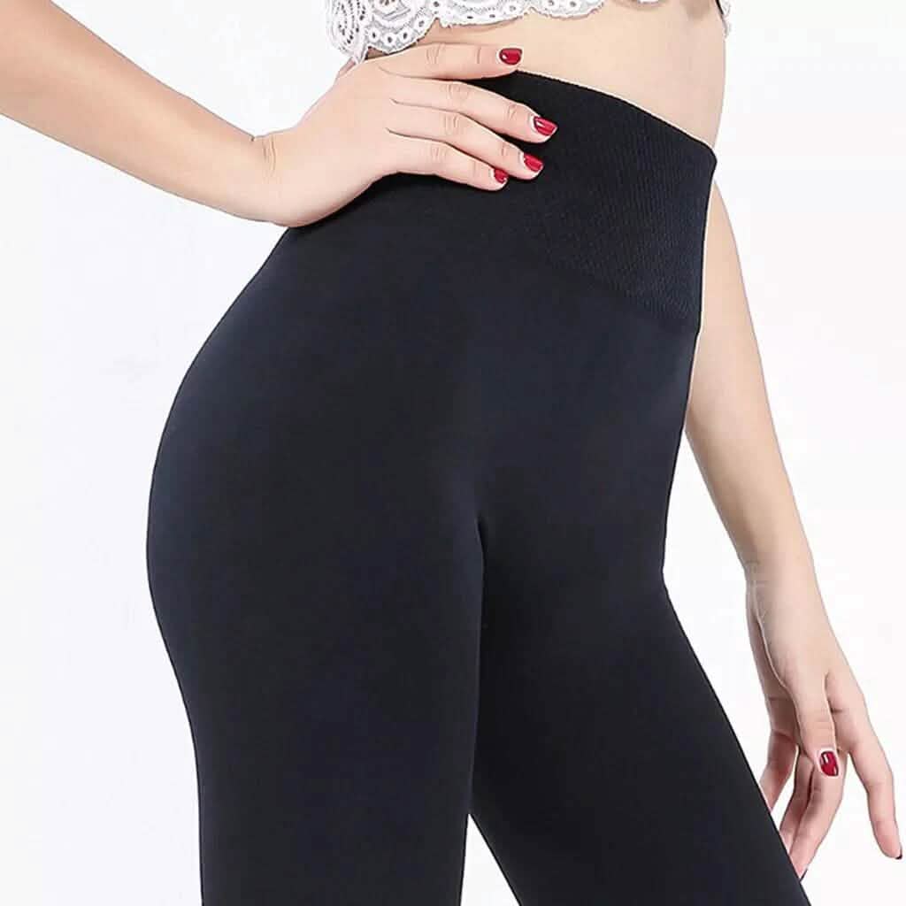 6-Pack: Hot Women’s Fleece Lined Leggings High Waist Soft Stretchy Warm Leggings Women's Bottoms - DailySale