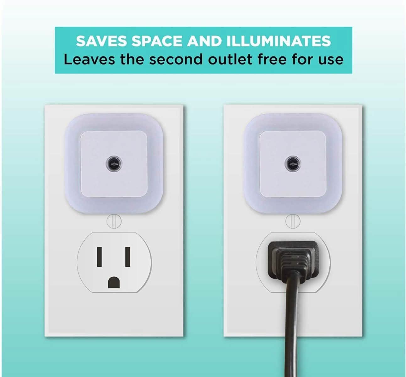 6-Pack: Plug-in LED Night Light Home Lighting - DailySale