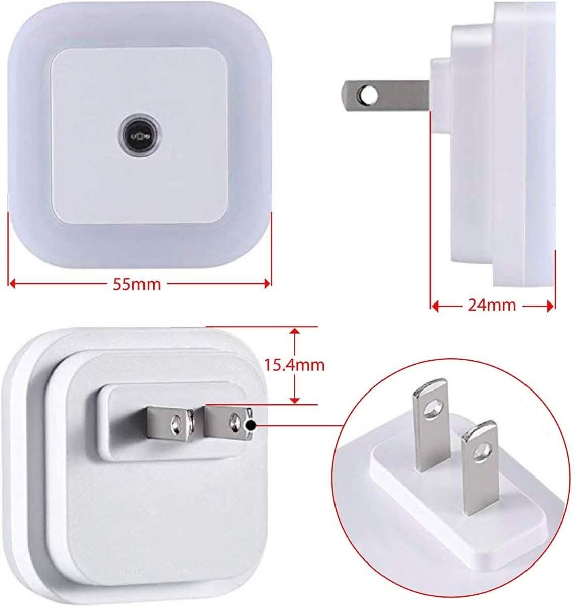 6-Pack: Plug-in LED Night Light Home Lighting - DailySale