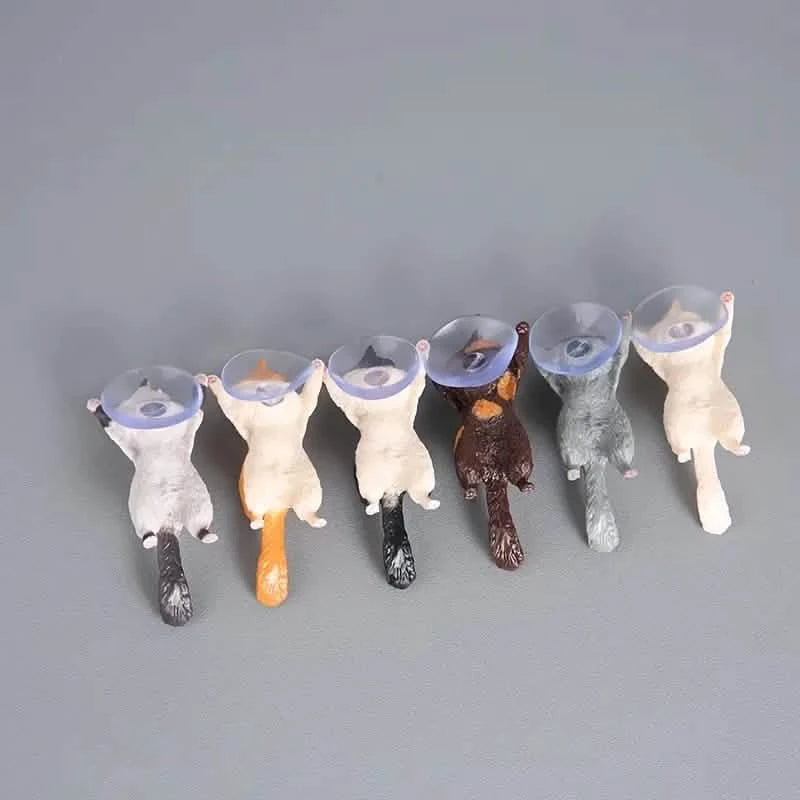 6-Pack: Portable Universal Cute Cat Cell Phone Holder Mobile Accessories - DailySale