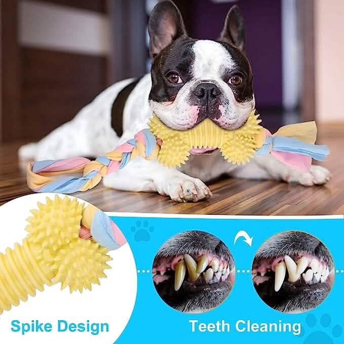 6-Pack: Puppy Teething Chew Toys with Interactive Ropes Pet Supplies - DailySale
