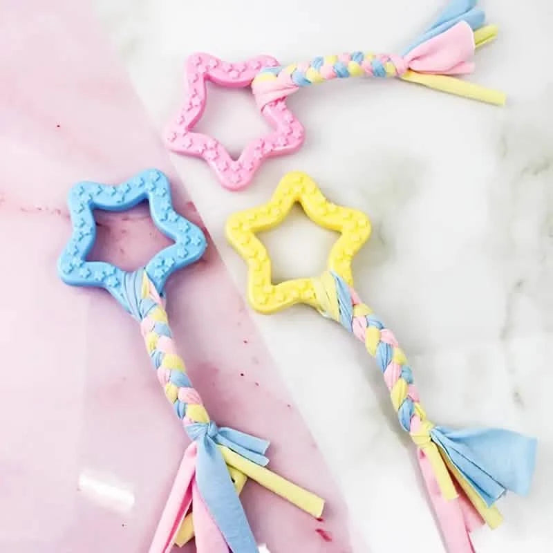 6-Pack: Puppy Teething Chew Toys with Interactive Ropes Pet Supplies - DailySale