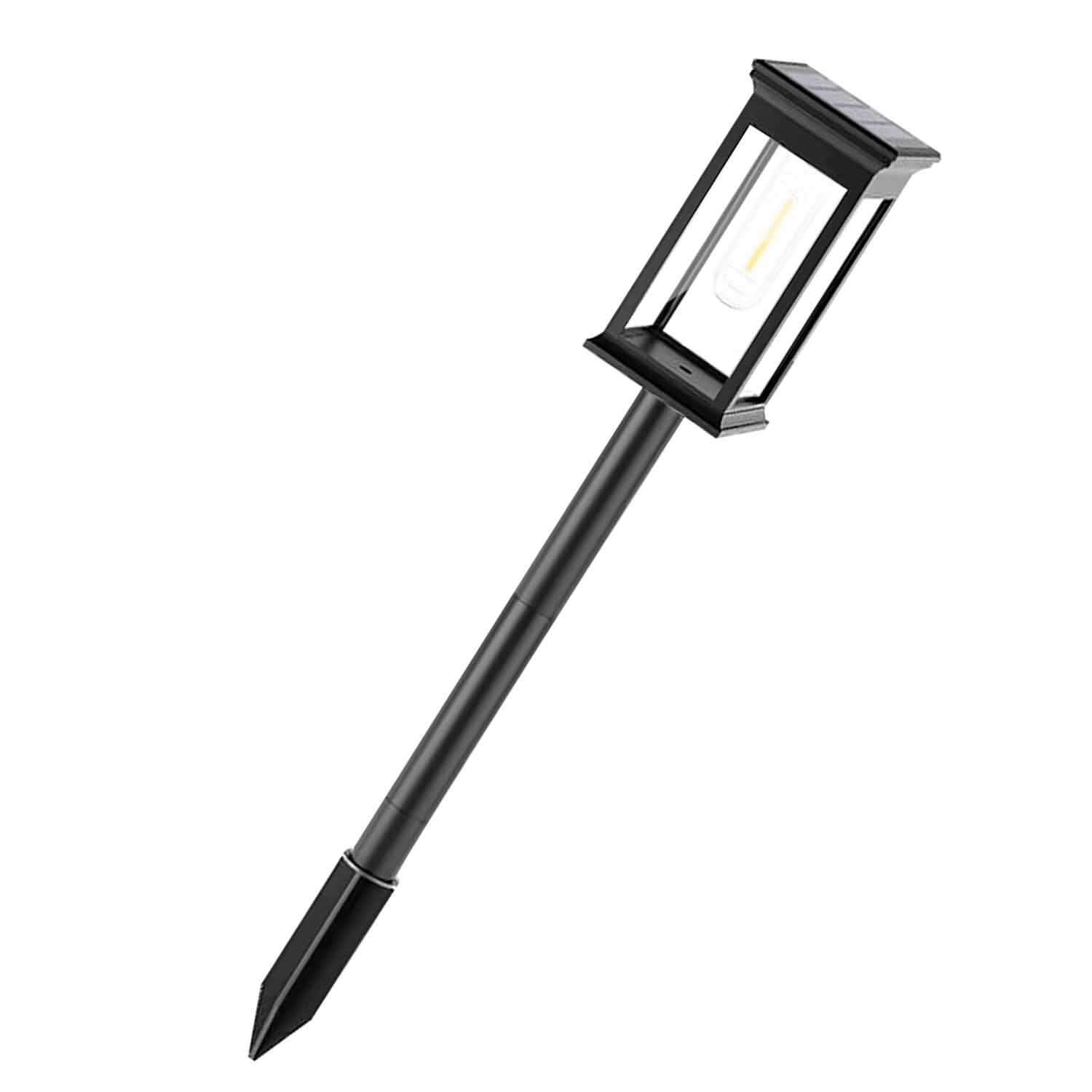 6-Pack: Solar Powered Stake Light IP65 Waterproof Auto On Off Outdoor Lighting - DailySale