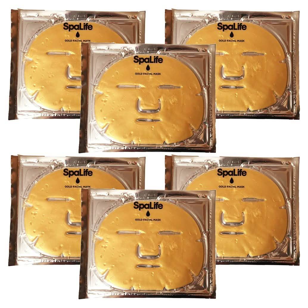 6-Pack: SpaLife Anti-Aging Gold Hydrogel Mask Beauty & Personal Care - DailySale