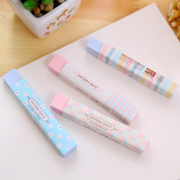 6-Pack: Stationery Supplies Kawaii Candy Color Eraser Everything Else - DailySale