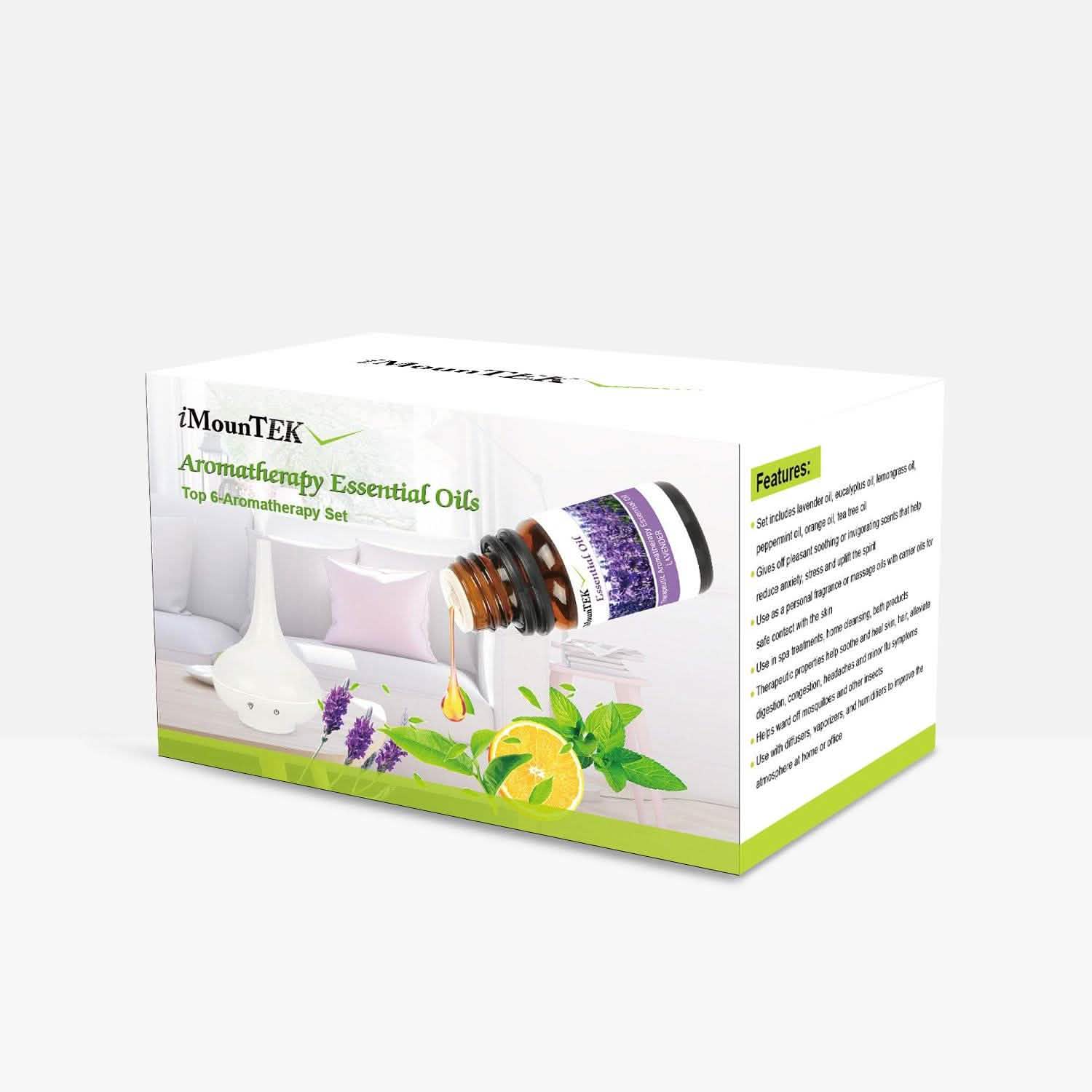 6-Pack: Therapeutic Aromatherapy Essential Oils Bottle Wellness - DailySale