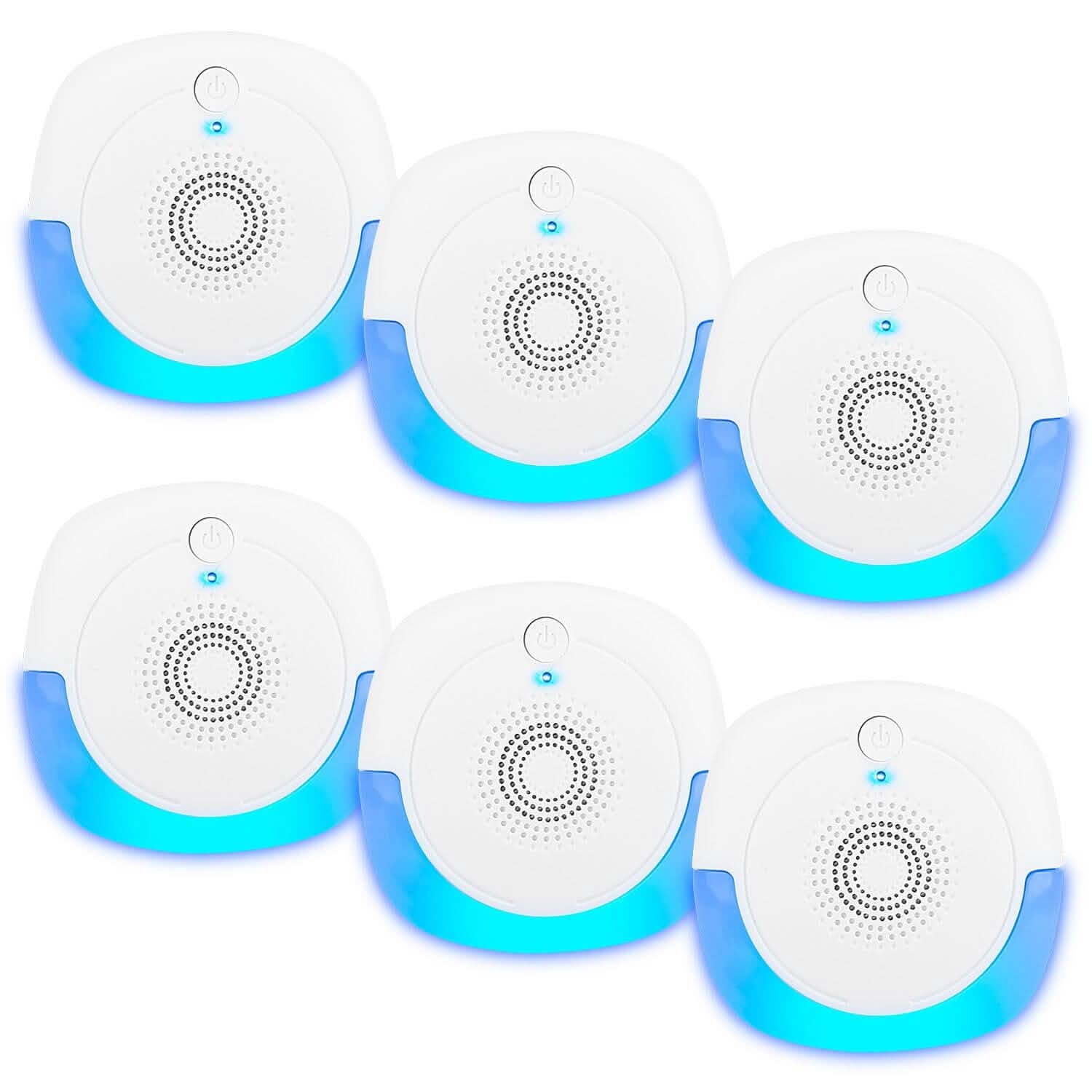 6-Pack: Ultrasonic Pest Repellers Plug-In Indoor Pest Control Mouse Repellent Pest Control - DailySale