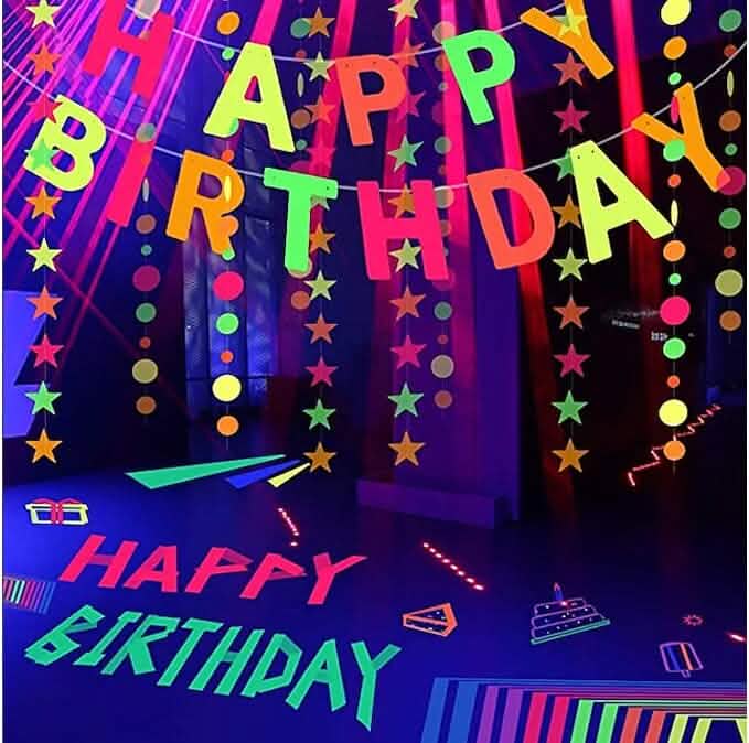 6-Pack: UV Gaffer Fluorescent Party Tape Blacklight Reactive Glow In The Dark Tape Holiday Decor & Apparel - DailySale