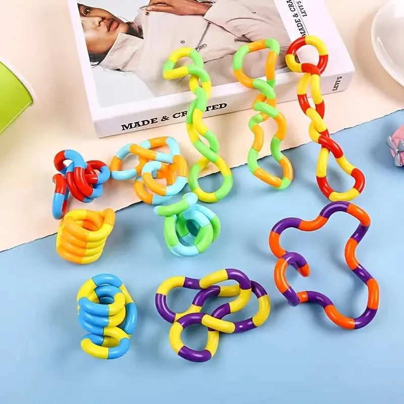 6-Pack: Vent Deformation Rope Knot Pressure Toys Toys & Games - DailySale