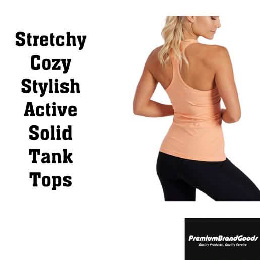 6-Pack: Women's Solid Smooth Assorted Tank Tops Women's Tops - DailySale