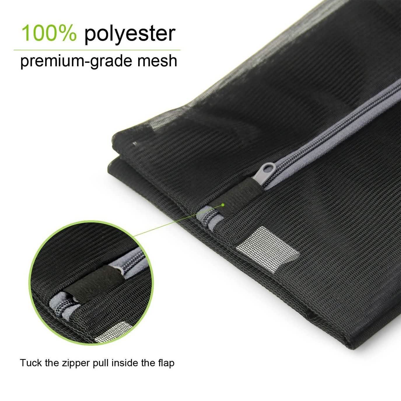 6-Pack: Zipped Wash Bag Net Everything Else - DailySale