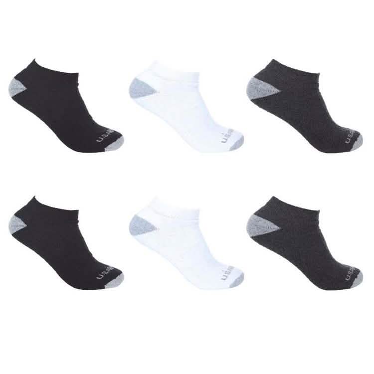 6-Pairs: U.S. ARMY Tri-Blend Socks Men's Apparel No Show - DailySale