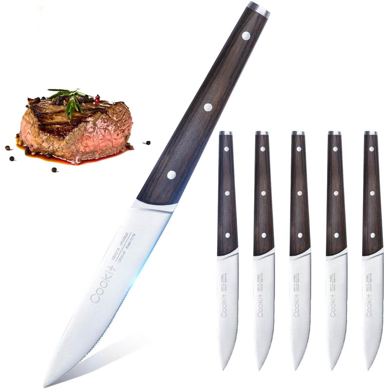 6-Piece: Cookit Steak Knife Set Kitchen Tools & Gadgets - DailySale