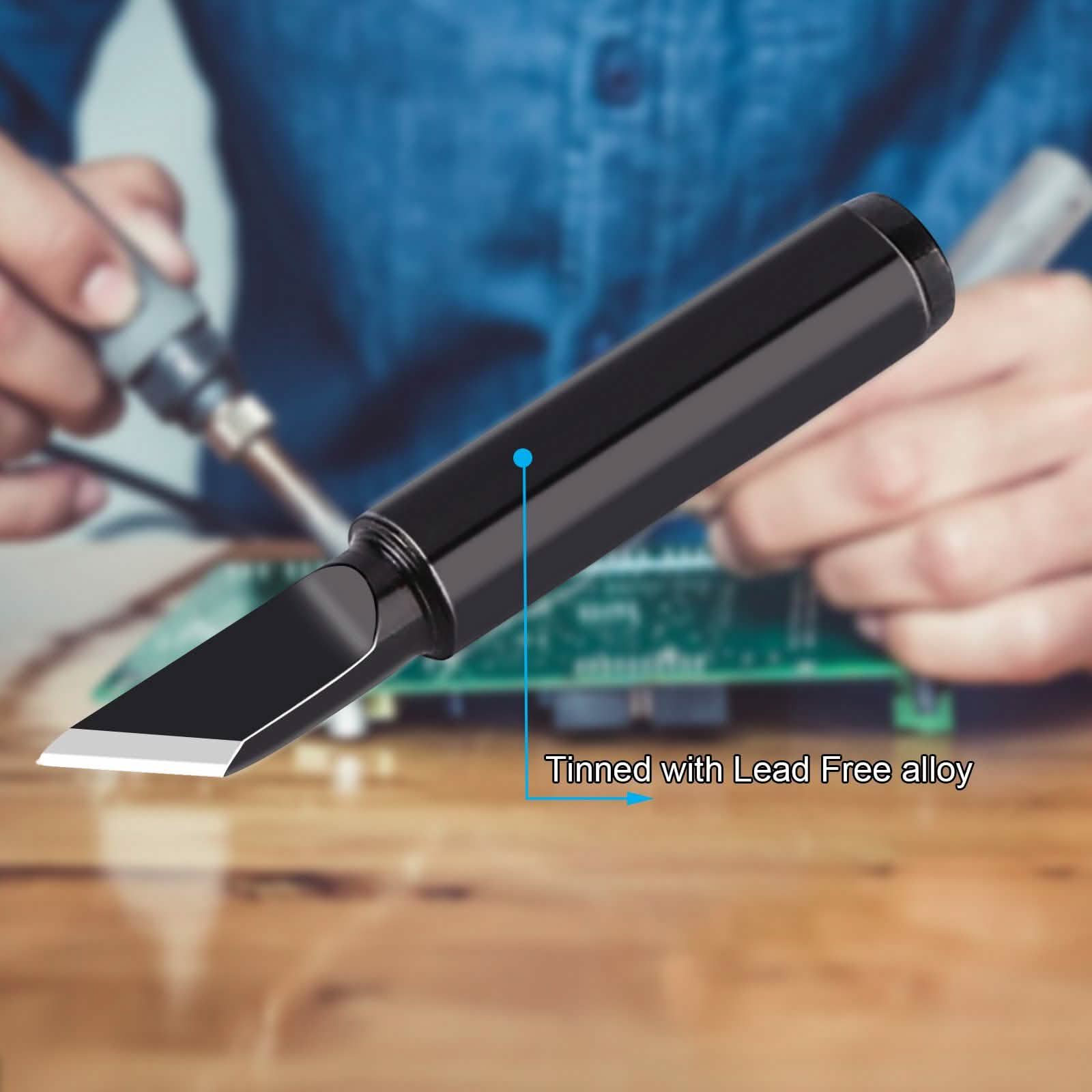 6-Piece Set: 900M-T Series Soldering Iron Tips Household Appliances - DailySale