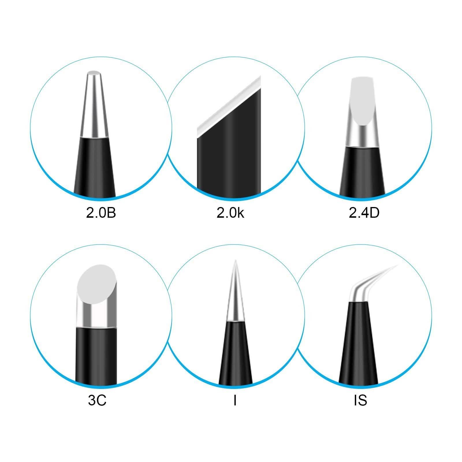 6-Piece Set: 900M-T Series Soldering Iron Tips Household Appliances - DailySale