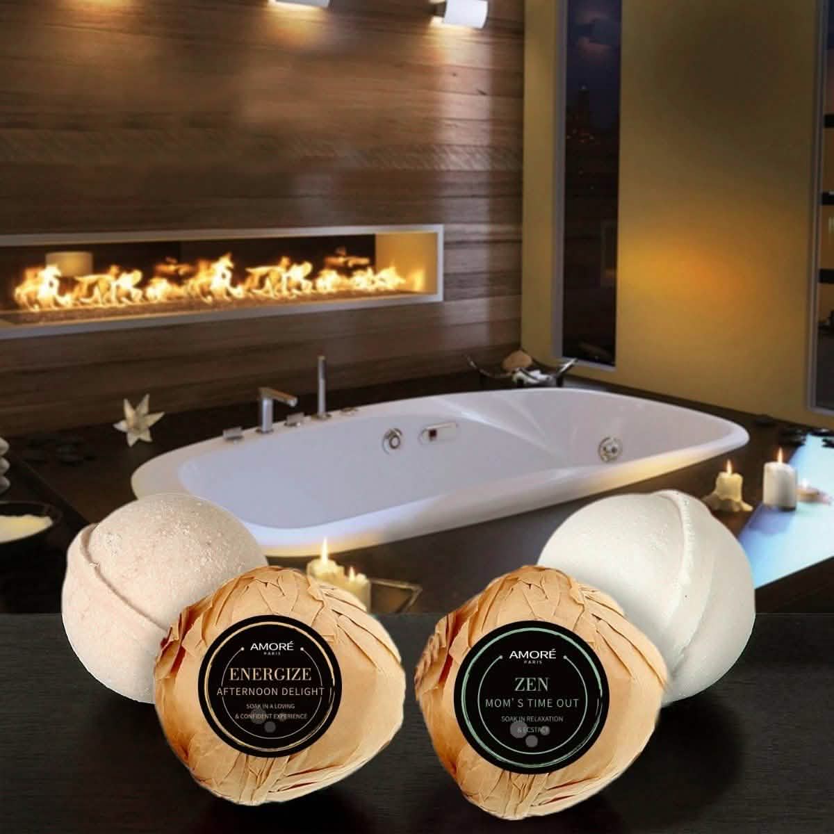 6-Piece Set: Organic Handmade Bath Bombs Beauty & Personal Care - DailySale
