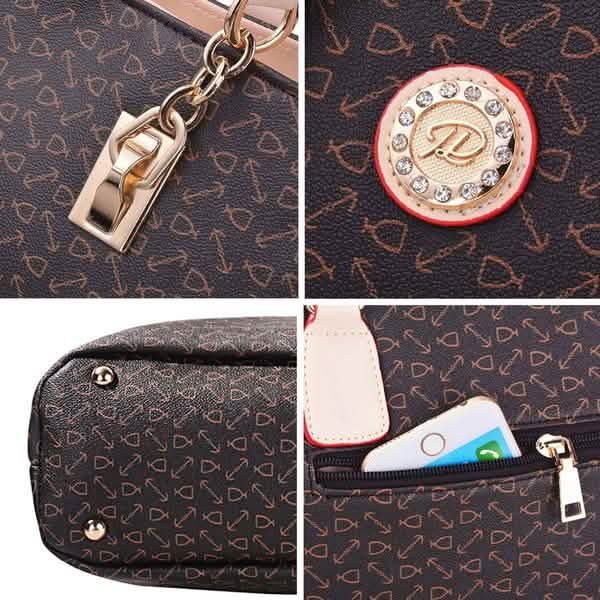 6-Piece Set: Women's Shoulder Bags Luxury Totes Bags & Travel - DailySale