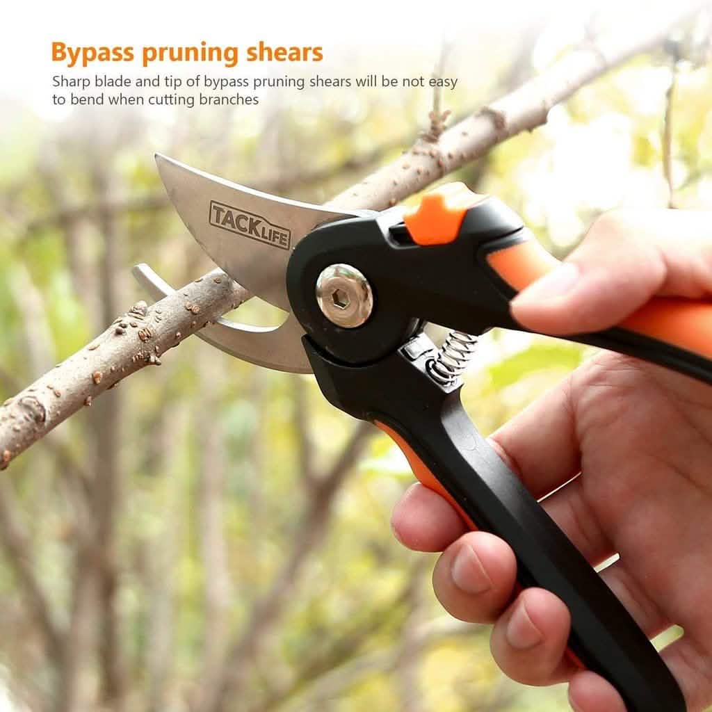 6-Piece: Tacklife Stainless Steel Heavy Duty Garden Tools Set Garden & Patio - DailySale