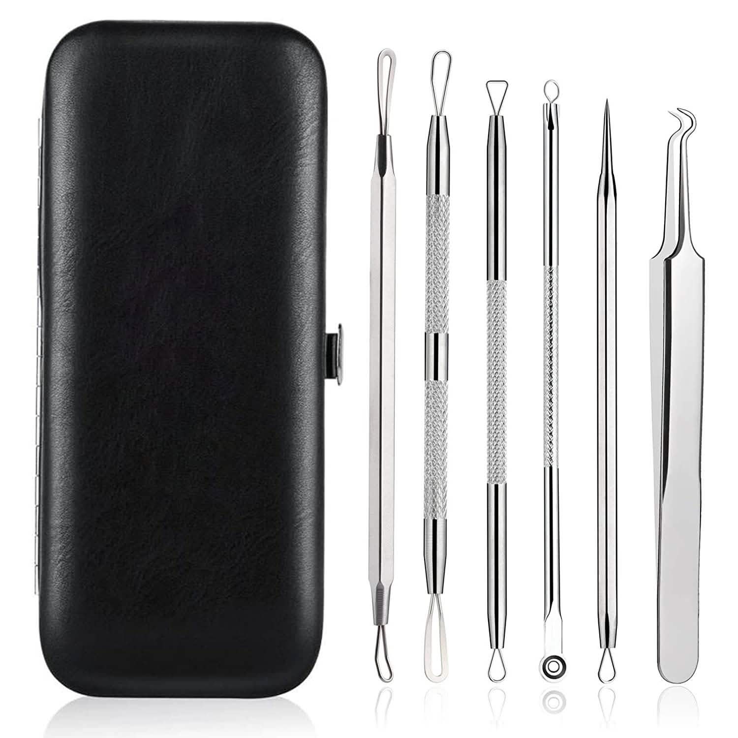 6-Pieces Set: Blackhead Remover Comedones Extractor Acne Removal Kit Beauty & Personal Care - DailySale