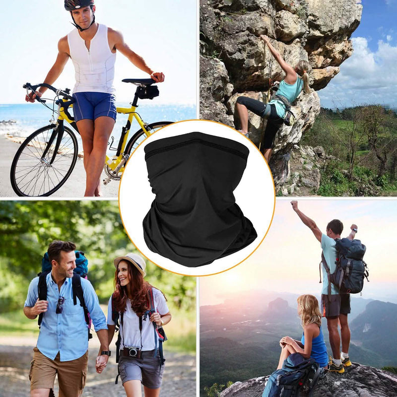 6-Pieces: Summer Neck Gaiter UV Sunscreen Protection Face Mask Face Masks & PPE - DailySale