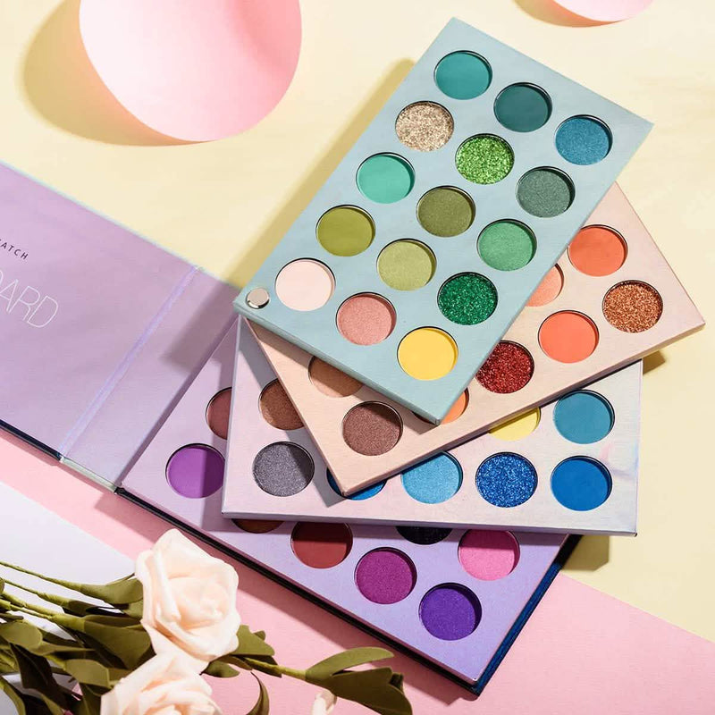 60 Colors Eyeshadow Palette 4-in-1 Color Board Makeup Palette Set Beauty & Personal Care - DailySale
