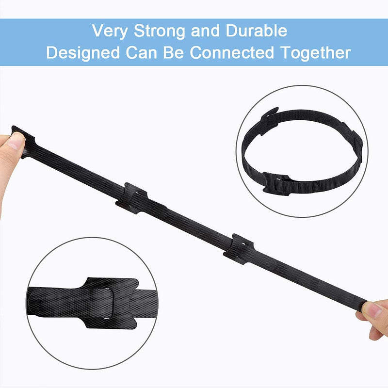 60-Pack: 6 Inches Reusable Cable Ties Everything Else - DailySale
