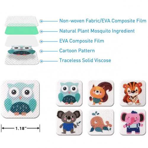 60-Pack: Mosquito Repellent Patches Pest Control - DailySale