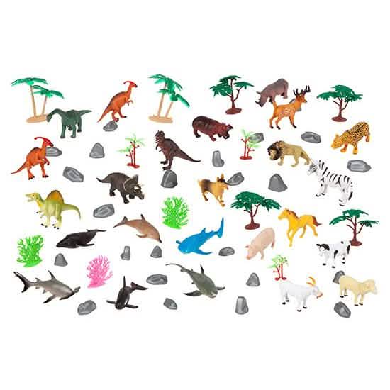 60-Piece Set: World of Animals Toys & Hobbies - DailySale
