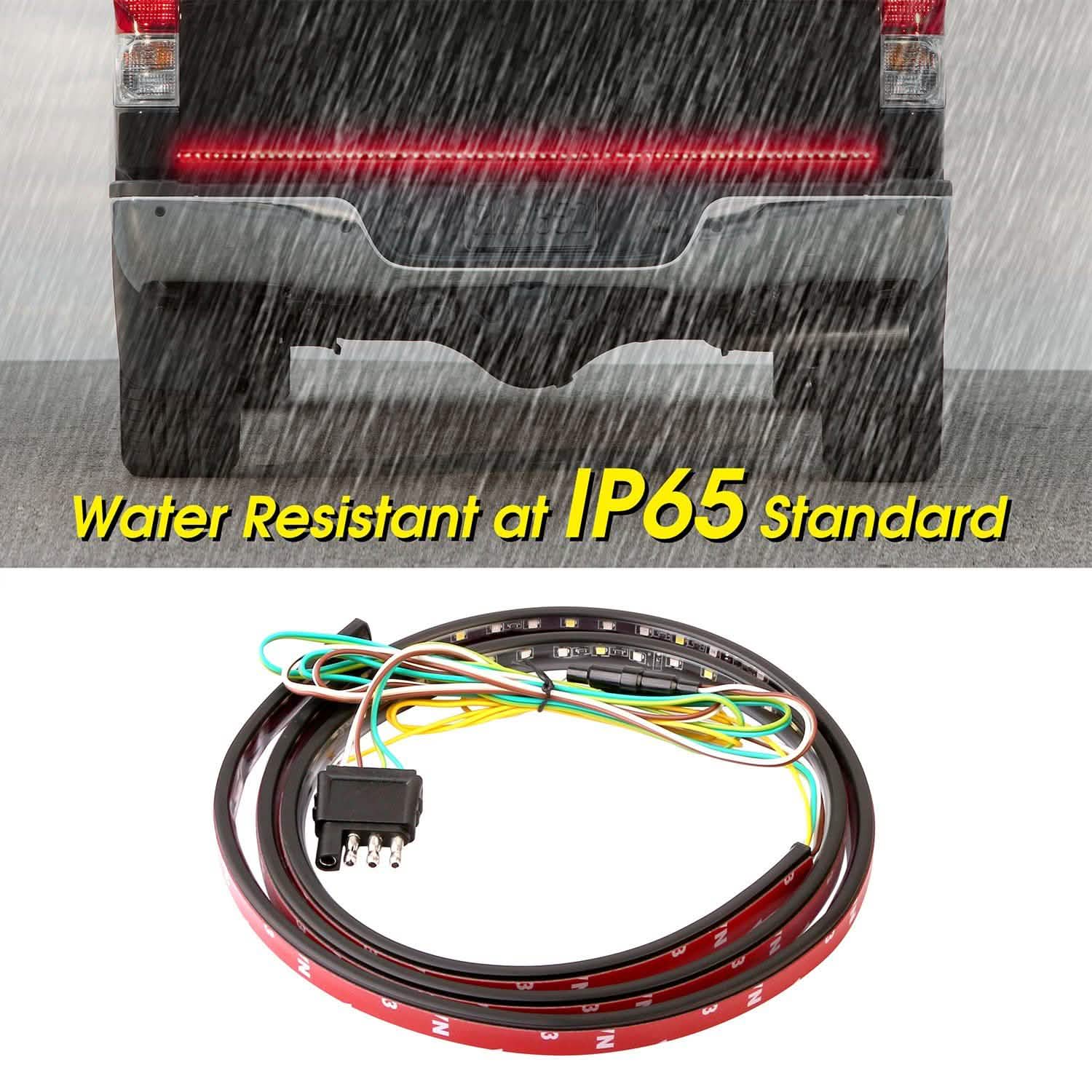 60" Truck Tailgate Brake/Reverse/Turn Signal LED Light Stip Automotive - DailySale